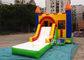Water Bouncy Castle With Slide And Pool / Basketball Hoop for Backyard