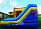 Colorful 7 In 1 Frozen Inflatable Bouncy castle With Slide N Obstacles for kids fun