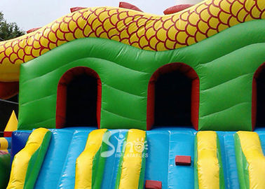 20x10m Octopus City Kids Giant Inflatable Amusement Park Made Of Lead Free Pvc Tarpaulin From China Factroy