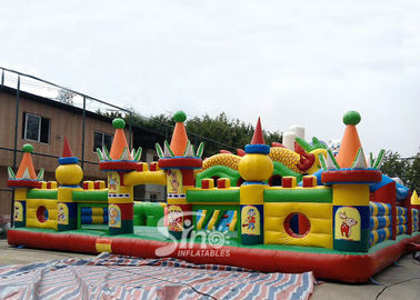 20x10m Octopus City Kids Giant Inflatable Amusement Park Made Of Lead Free Pvc Tarpaulin From China Factroy