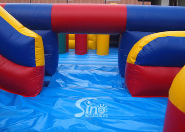 Great Fun Outdoor Kid Giant Inflatable Amusement Park For Commercial Use