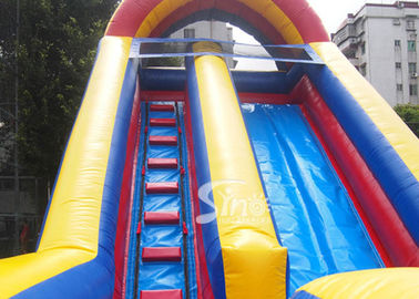 Great Fun Outdoor Kid Giant Inflatable Amusement Park For Commercial Use