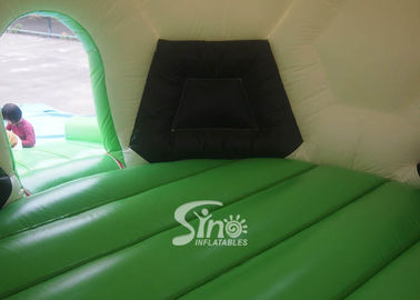 Outdoor Kids Party Time Football Inflatable Bouncy Castle with 0.55mm pvc tarpaulin