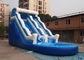 18' wave commercial kids inflatable water slide with EN14960 certified for summer parties