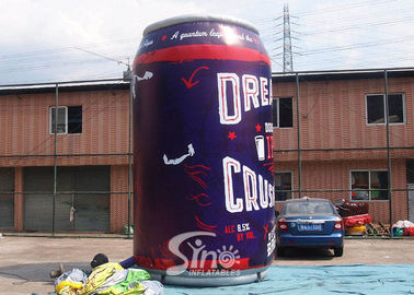 5 Mts High Big Advertising Inflatable Beer Bottle With Full Printing For Dream Crusher Beer Promotion