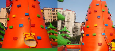 Outdoor kids inflatable rock climbing wall for inflatable sports games activities