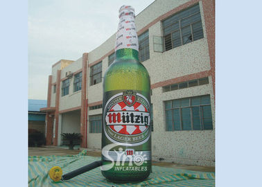 Giant Outside Advertising Inflatables Full Printing Inflatable Bottle