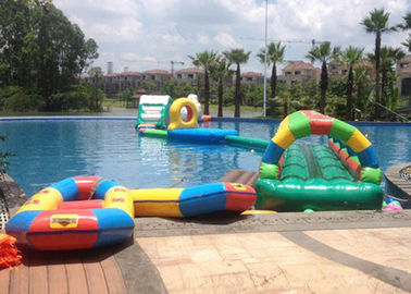 Outdoor or indoor boot camp inflatable water obstacle course fit for water park energy challenge activities