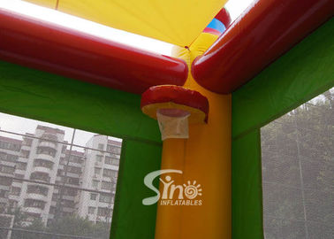 5in1 colorful commercial kids inflatable combo game with slide for outdoor from guangzhou inflatables