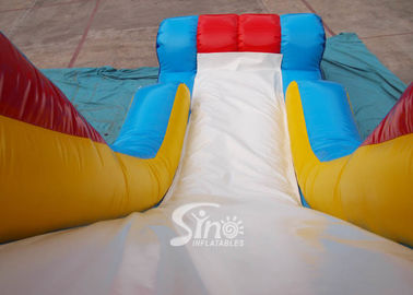 5in1 colorful commercial kids inflatable combo game with slide for outdoor from guangzhou inflatables