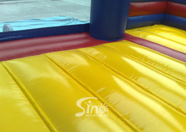 6x5m kids spiderman inflatable jumping castle with slide for sale price from Sino Inflatables