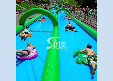 Custom made outdoor giant inflatable the city water slide for summer water game fun from Sino Inflatables