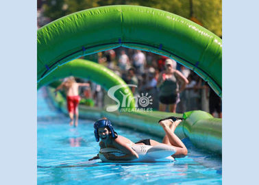 Custom made outdoor giant inflatable the city water slide for summer water game fun from Sino Inflatables