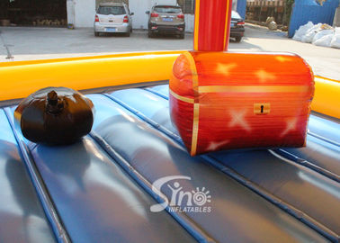 Outdoor Pirate Inflatable Bounce Slide Combo For Kids Outdoor Party Fun