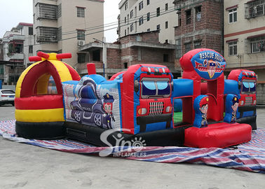 Giant Rescue Squad inflatable Amusemenet Park Playground For kids Outdoor fun