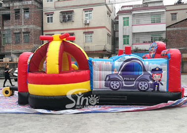 Giant Rescue Squad inflatable Amusemenet Park Playground For kids Outdoor fun