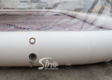 Custom Size Inflatable Swimming Pool Cover Dome Tent With Water Tube For Swimming Pool Use