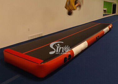 Custom Size Airtight Indoor Blow Up Gymnastics Inflatable Air Tumble Track Made Of Drop Stitch Fabric FOR SALE
