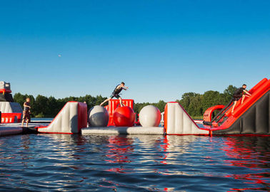 Custom Deisgn Giant Floating Island Inflatable Water Park For Inflatable Aqua Park Fun