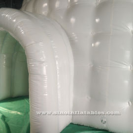 12m Giant Blow Up Hot Seal White Inflatable Igloo Dome Tent With 0.6mm Pvc Tarpaulin Material