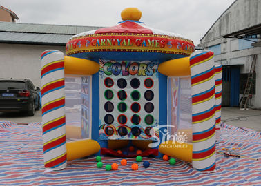 5 In 1 Outdoor Blow Up Kids And Adults Inflatabe Carnival Games For New Year Carnival Event