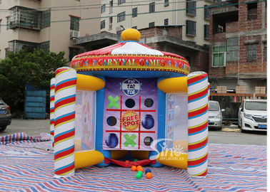 5 In 1 Outdoor Blow Up Kids And Adults Inflatabe Carnival Games For New Year Carnival Event