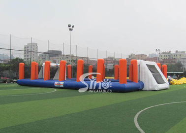 Green Soap Inflatable Football Pitch Hire Kids N Adults Outdoor Football Training Sport