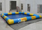 Interphase yellow N blue kids water ball big inflatable swimming pool for open area rental