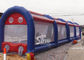 Outdoor commercial Kids N adults inflatable football assault course for interactive games
