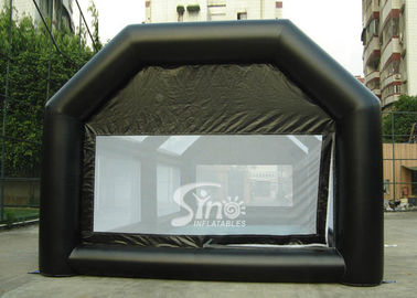 Kids N adults blow up enclosed inflatable football court with well ventilated net walls