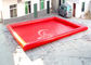 10x7m outdoor red rectangle kids N adults big inflatable water pool for outdoor water balls operation rental
