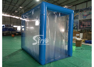 Custom Made Portable Transparent Emergency Inflatable Disinfection Chamber For Outdoor Sanitizing In Public Places