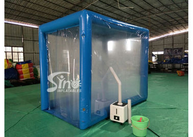 Custom Made Portable Transparent Emergency Inflatable Disinfection Chamber For Outdoor Sanitizing In Public Places