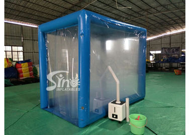 Custom Made Portable Transparent Emergency Inflatable Disinfection Chamber For Outdoor Sanitizing In Public Places