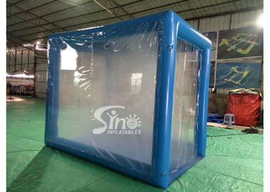 Custom Made Portable Transparent Emergency Inflatable Disinfection Chamber For Outdoor Sanitizing In Public Places