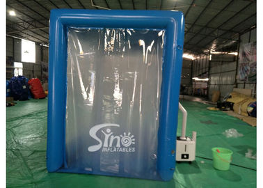 Custom Made Portable Transparent Emergency Inflatable Disinfection Chamber For Outdoor Sanitizing In Public Places