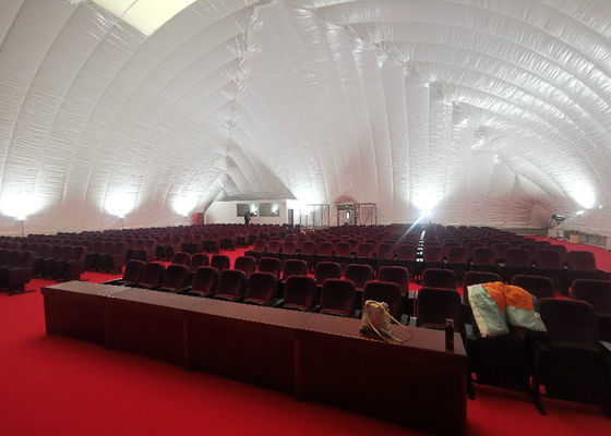 Giant Air Dome Membrane Structure Inflatable Sport Tent With PVDF Material For Athletic Field Tranning