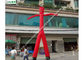 Outdoor Advertising Inflatable Dancing Man in Red , Purple , Green