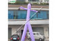 Outdoor Advertising Inflatable Dancing Man in Red , Purple , Green